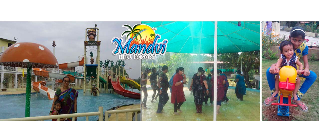 Mandvi Hill Resort Waterpark,One Day Picnic Resort and Waterpark Near by Gujarati Jain Community picnic spot in Virar, Vasai, Mira Bhayandar,Thane,Dahisar,Mumbai